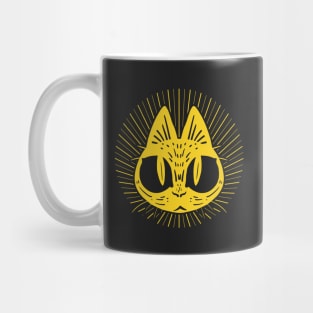 Golden Cat Mug